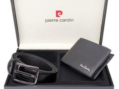 Pierre Cardin | Set cadou barbati GBS774 - cu protectie RFID 125 cm